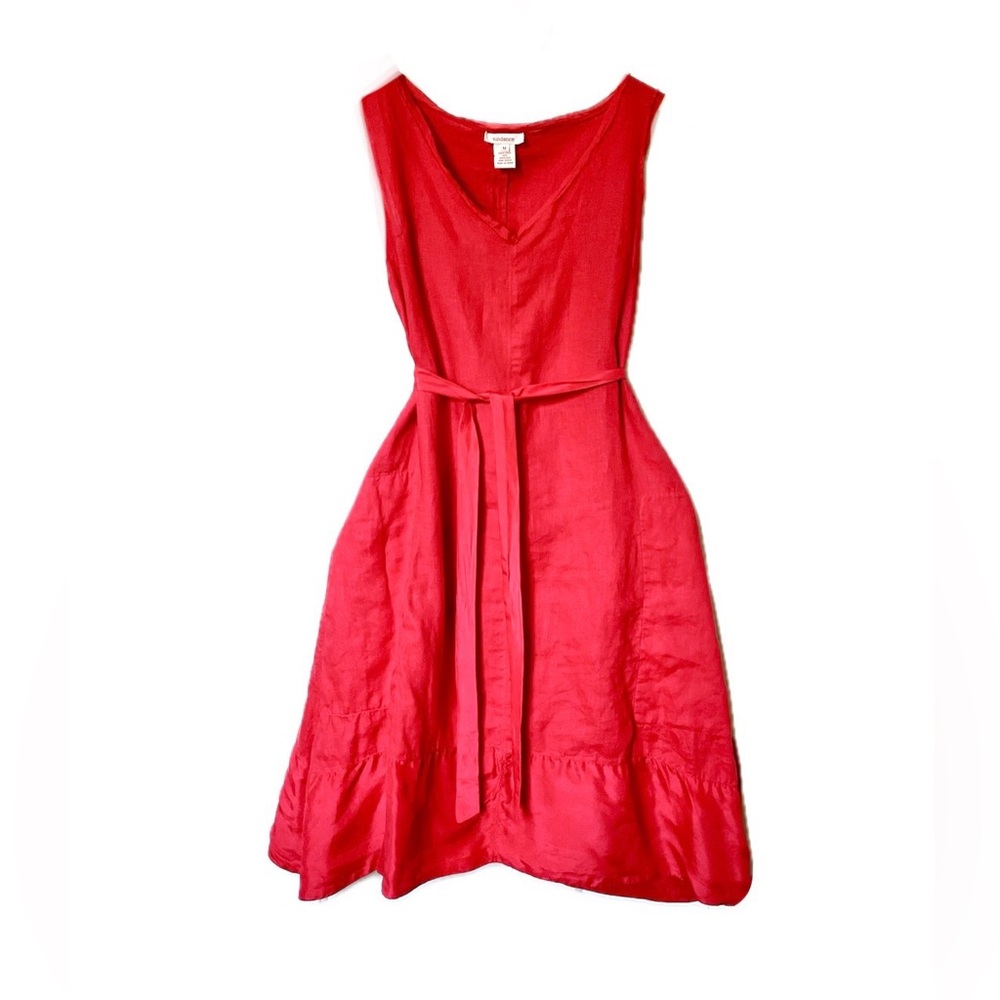 Sundance Linen and Silk Dress